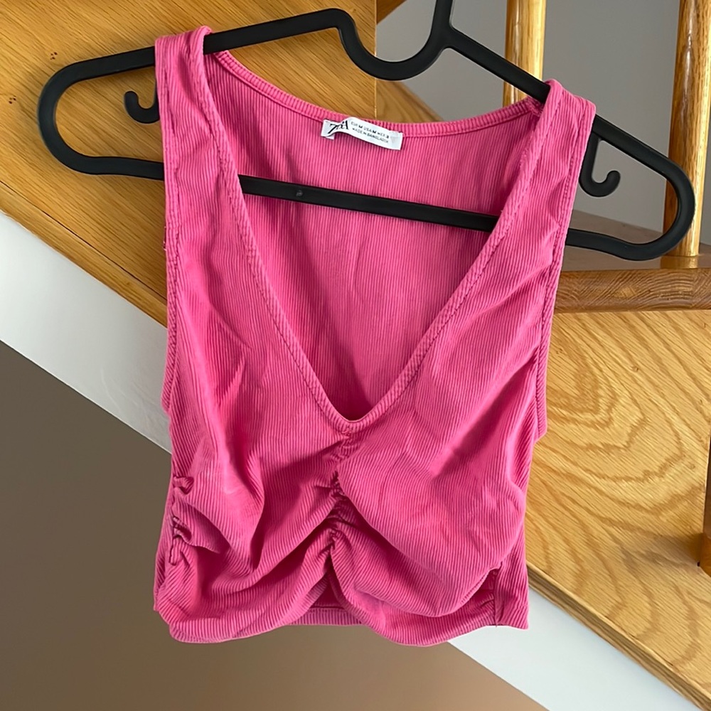 Zara Pink Top